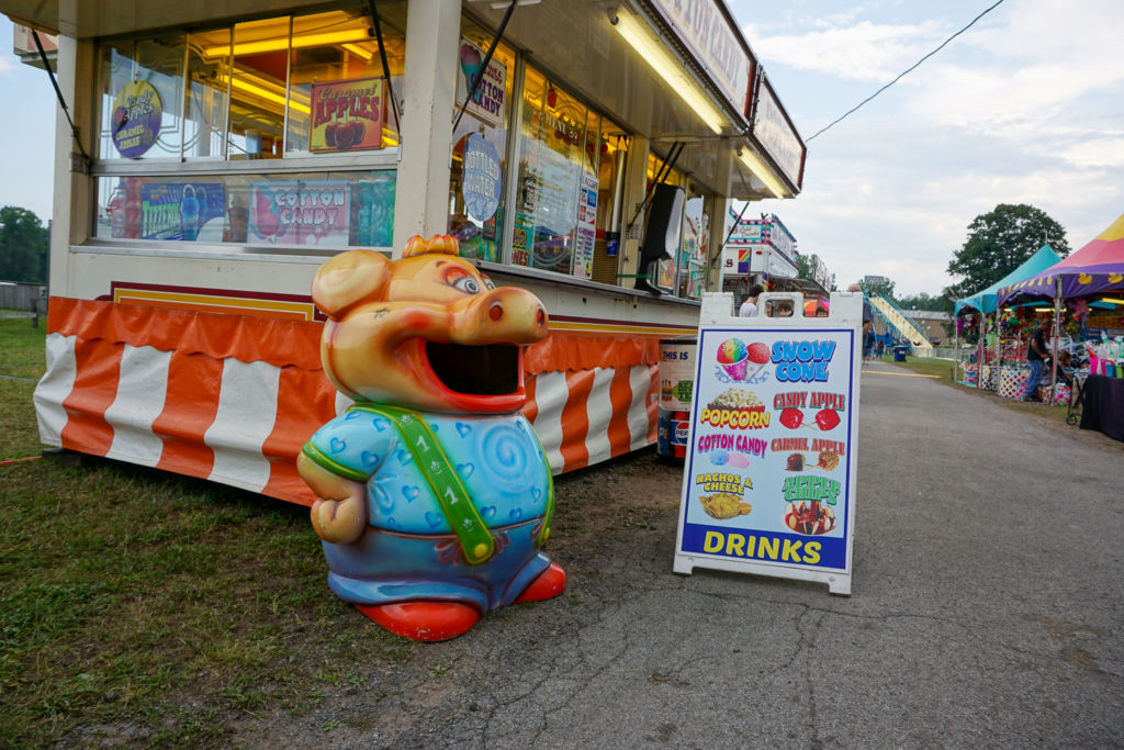 Goofy Garbage Can at the Wayne County Fair in Palmyra