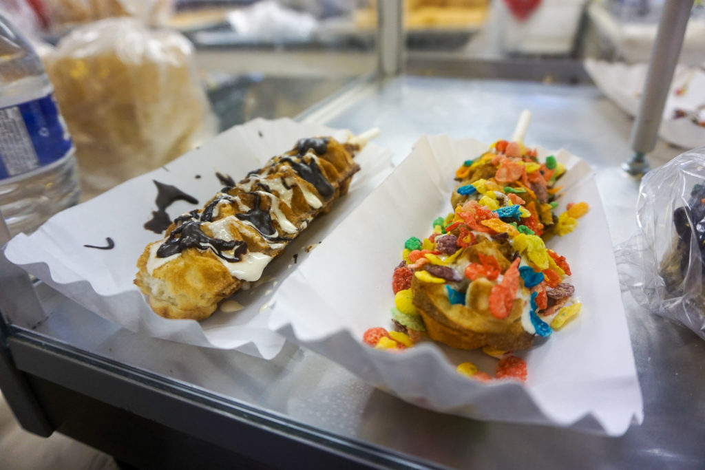 Waffle Sticks at the Wayne County Fair in Palmyra