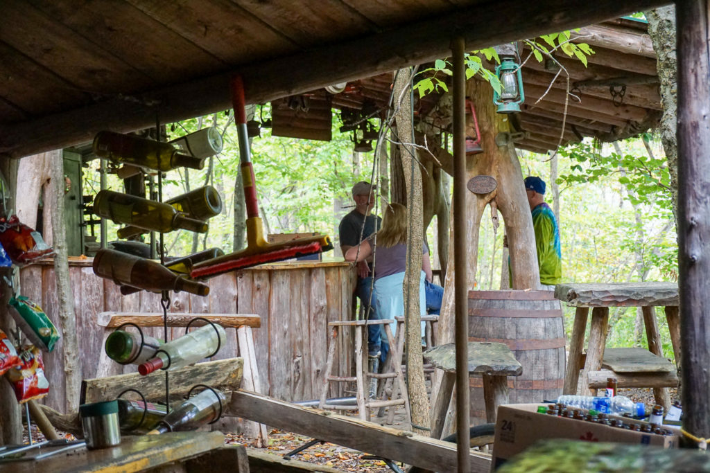 Hanging Out At Pollywog Holler in Belmont, New York, Allegany County