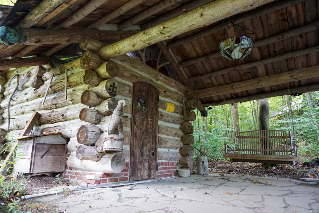 Sauna at Pollywog Holler in Belmont, New York, Allegany County