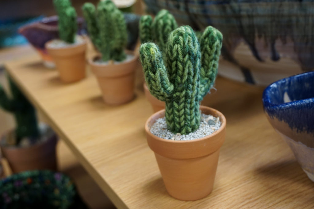 Handmade Cactus Gift at Sibley's West in Chandler, Arizona