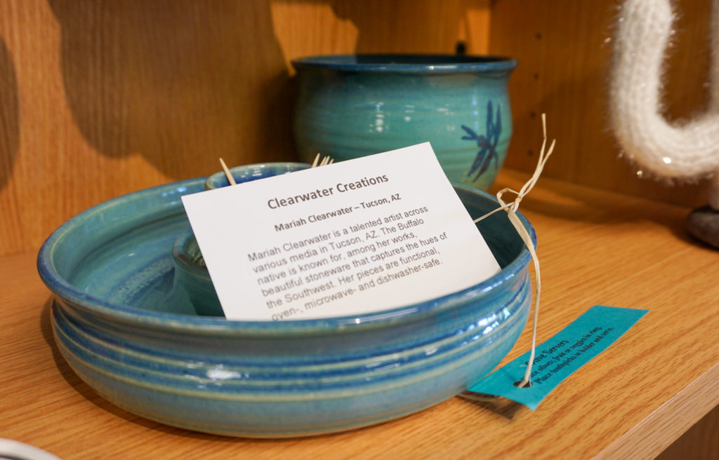 Pottery Inside Sibley's West in Phoenix, Arizona