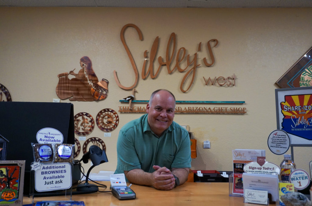 John Wolfe in Sibley's West in Phoenix, Arizona