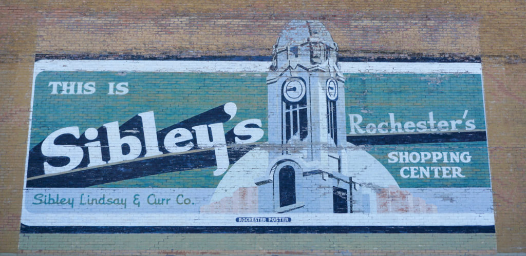 Sibley's Mural in Rochester, NY