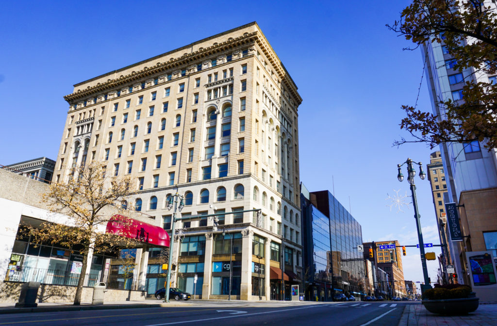 The Granite Building in Downtown Rochester, NY