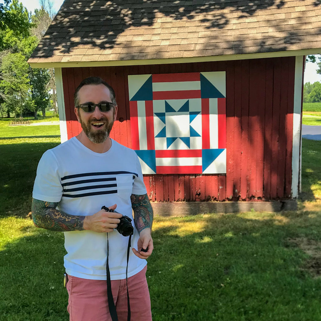 Painted Quilt Squares - Village of Sackets Harbor, NY